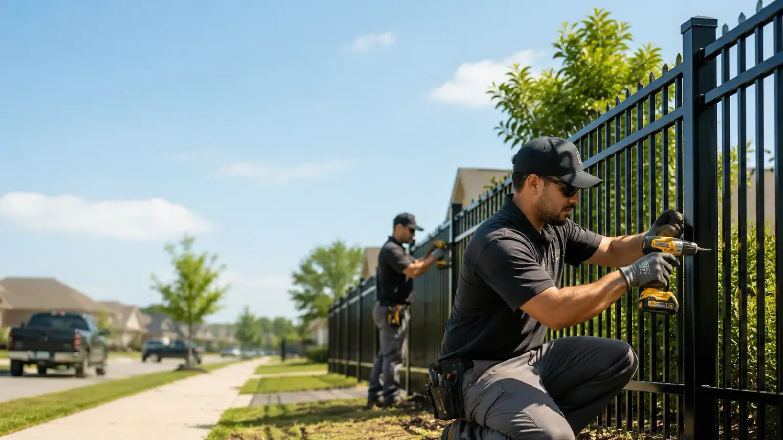 Metal Fence Installation in South Hill, VA